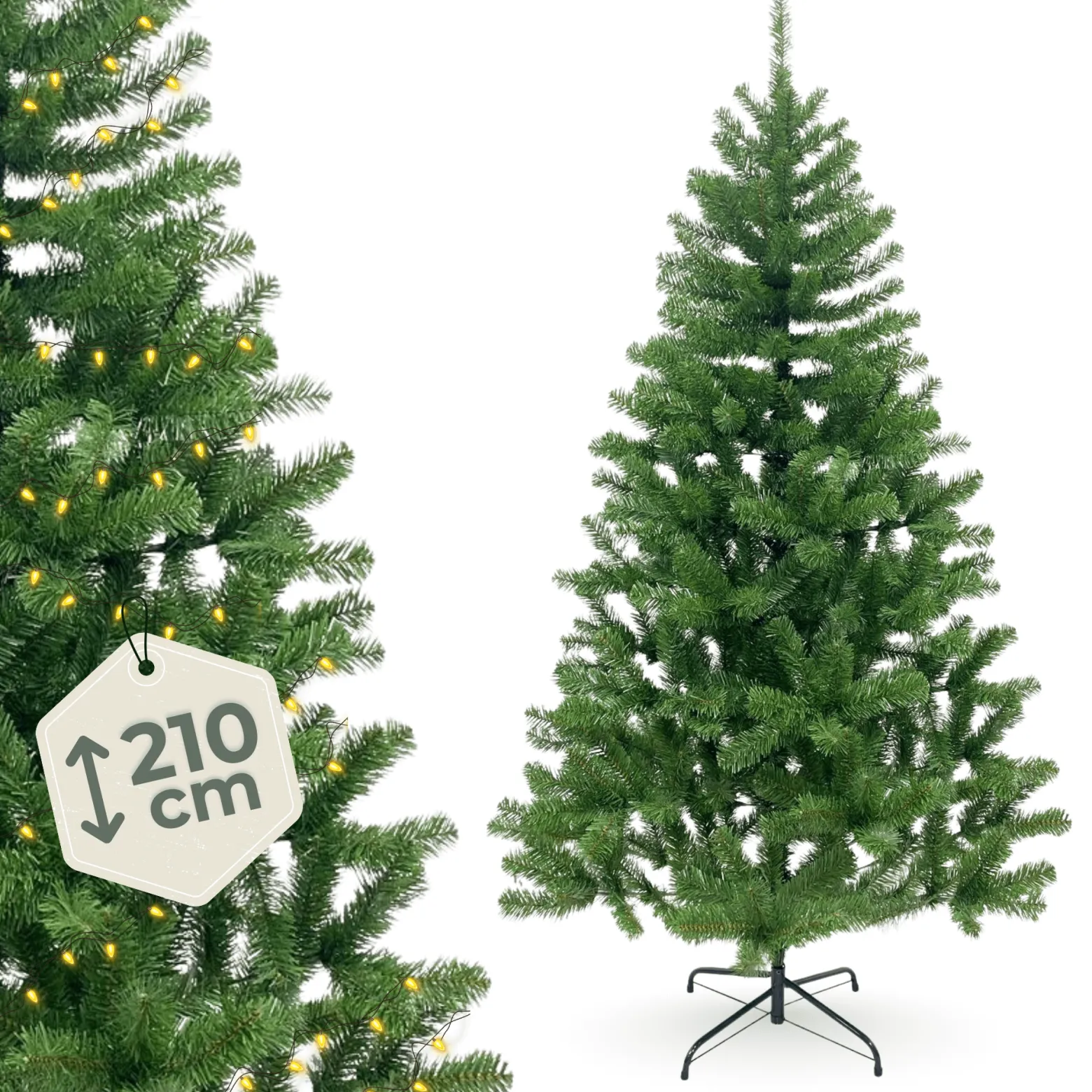 Sztuczna Choinka Klasyczne Gęste Drzewko 210cm