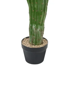 Sztuczna roślina w doniczce 115 cm kaktus