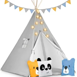 Tipi namiot dla dzieci teepee girlanda stabilizator Nukido