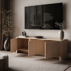 Trzydrzwiowa szafka RTV DESTINY II
