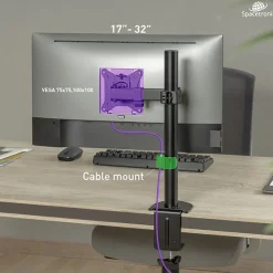 Uchwyt monitora do biurka Spacetronik SPA-111