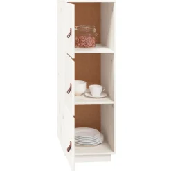 VidaXL Szafka biała 34x40x108,5 cm