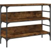 VidaXL Brąz 100 x 32 x 75 cm Materiał drewnopochodny