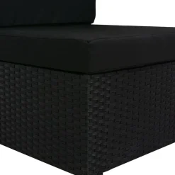 VidaXL Modułowe siedzisko narożne prawy podłokietnik