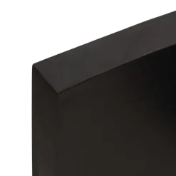 VidaXL Półka ciemnobrązowa 40x30x(2-6) cm wykończone