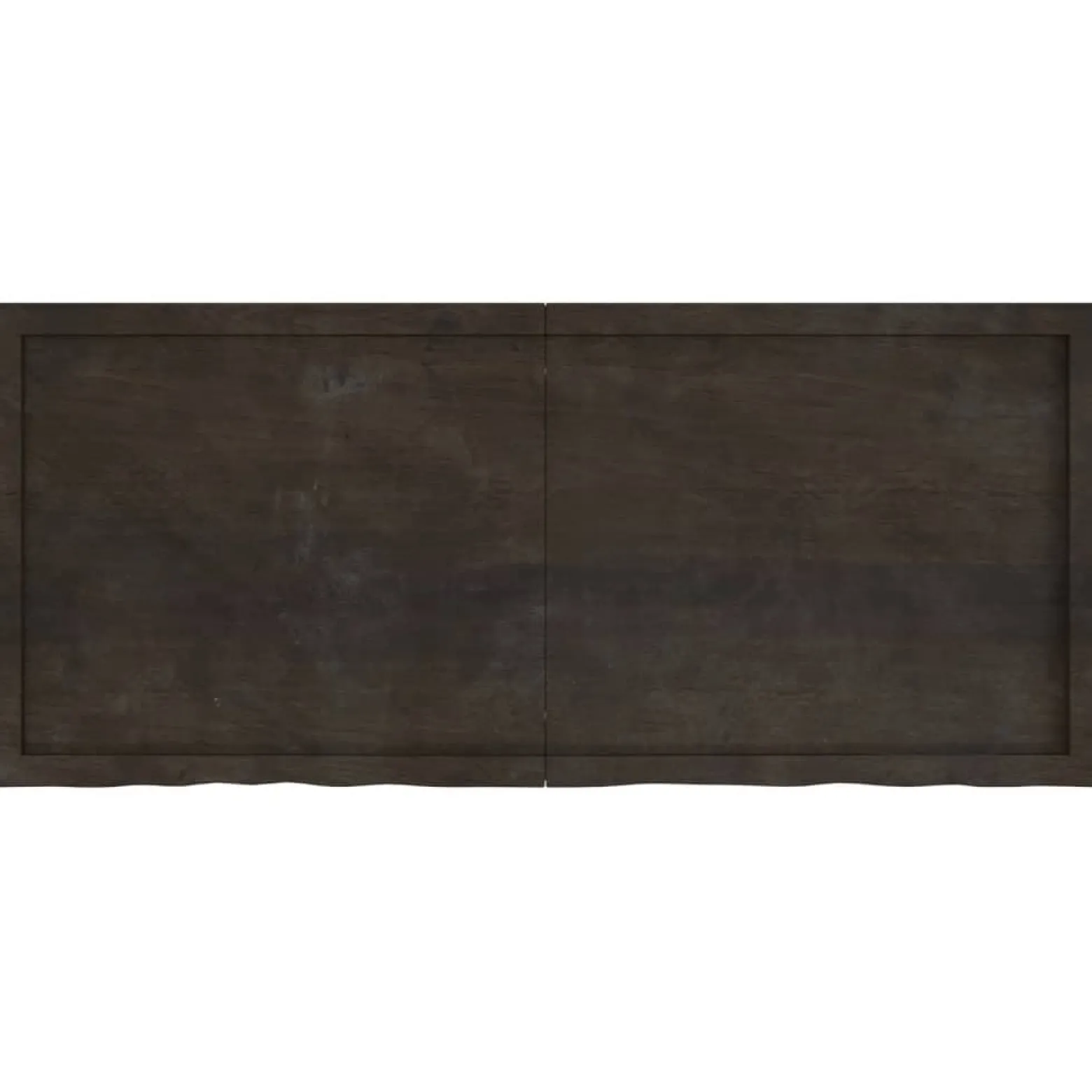 VidaXL Półka ciemnobrązowa 140x60x(2-4) cm