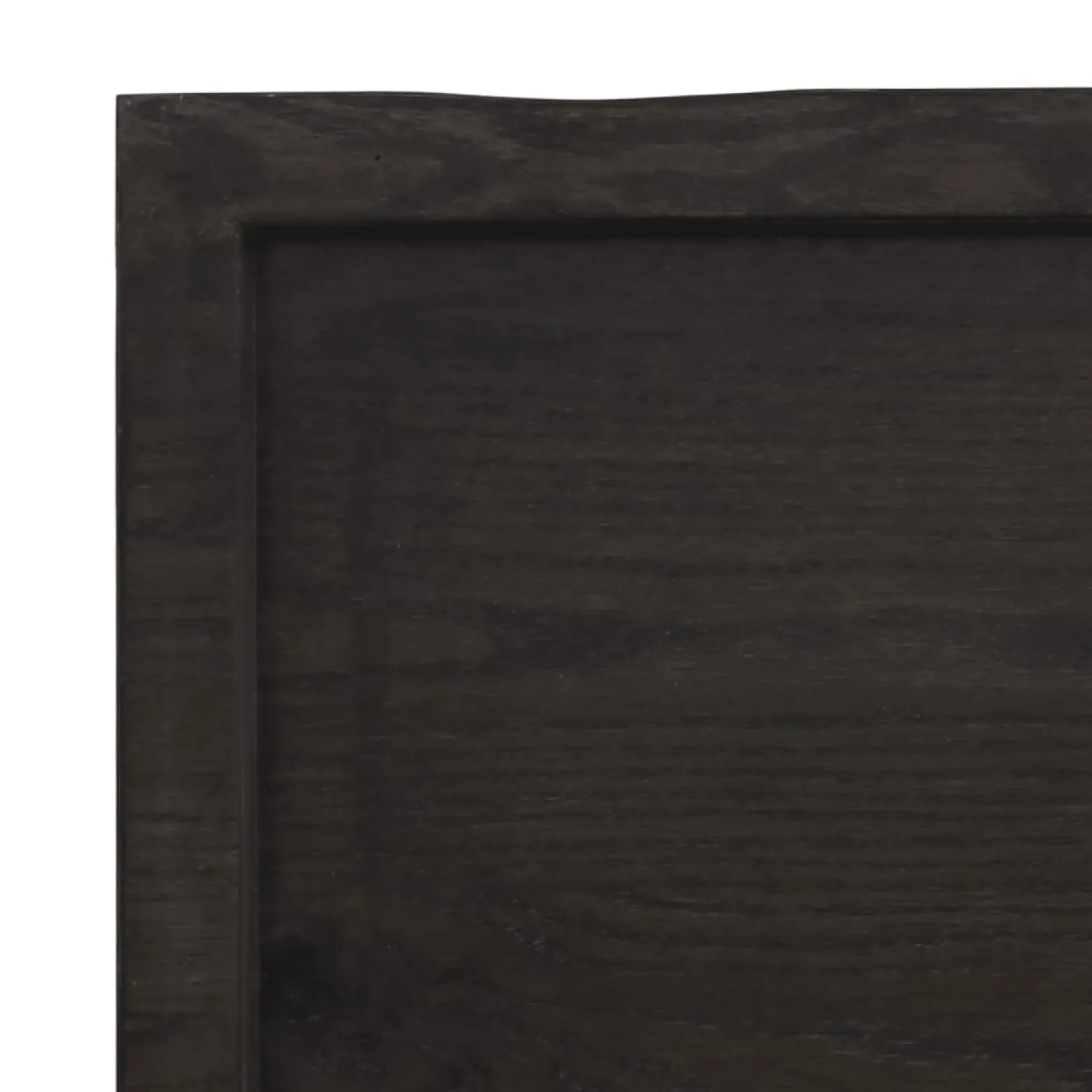 VidaXL Półka ciemnobrązowa 140x60x(2-4) cm