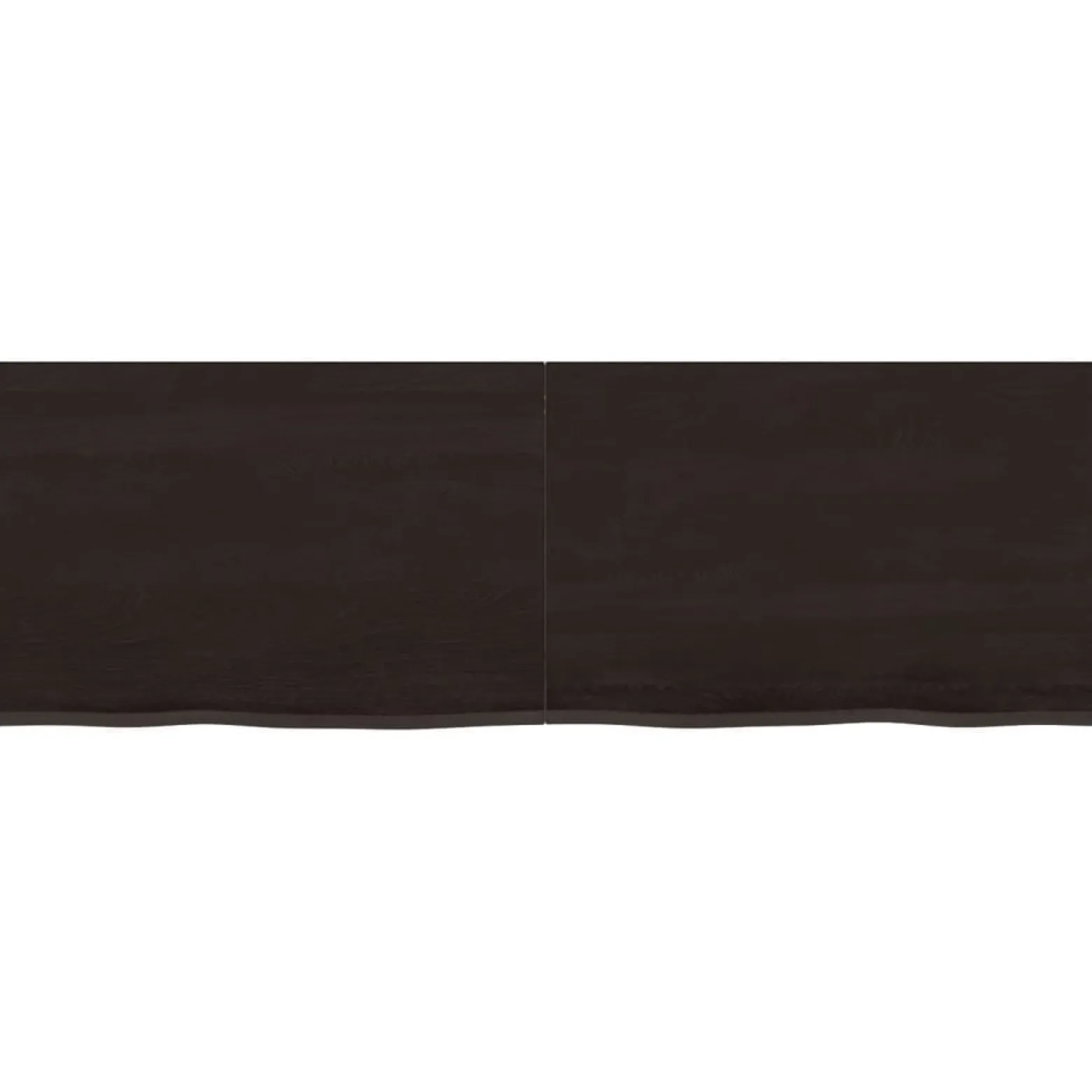 VidaXL Półka ciemnobrązowa 120x40x(2-6) cm wykończone