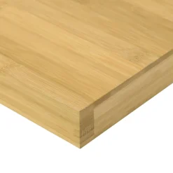 VidaXL Półka ścienna 80x20x4 cm bambusowa