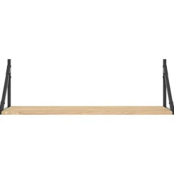 VidaXL Półki ścienne 2 szt. 80x25x25,5 cm