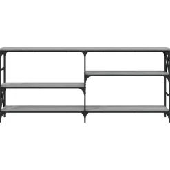 VidaXL Stolik konsolowy szary dąb sonoma