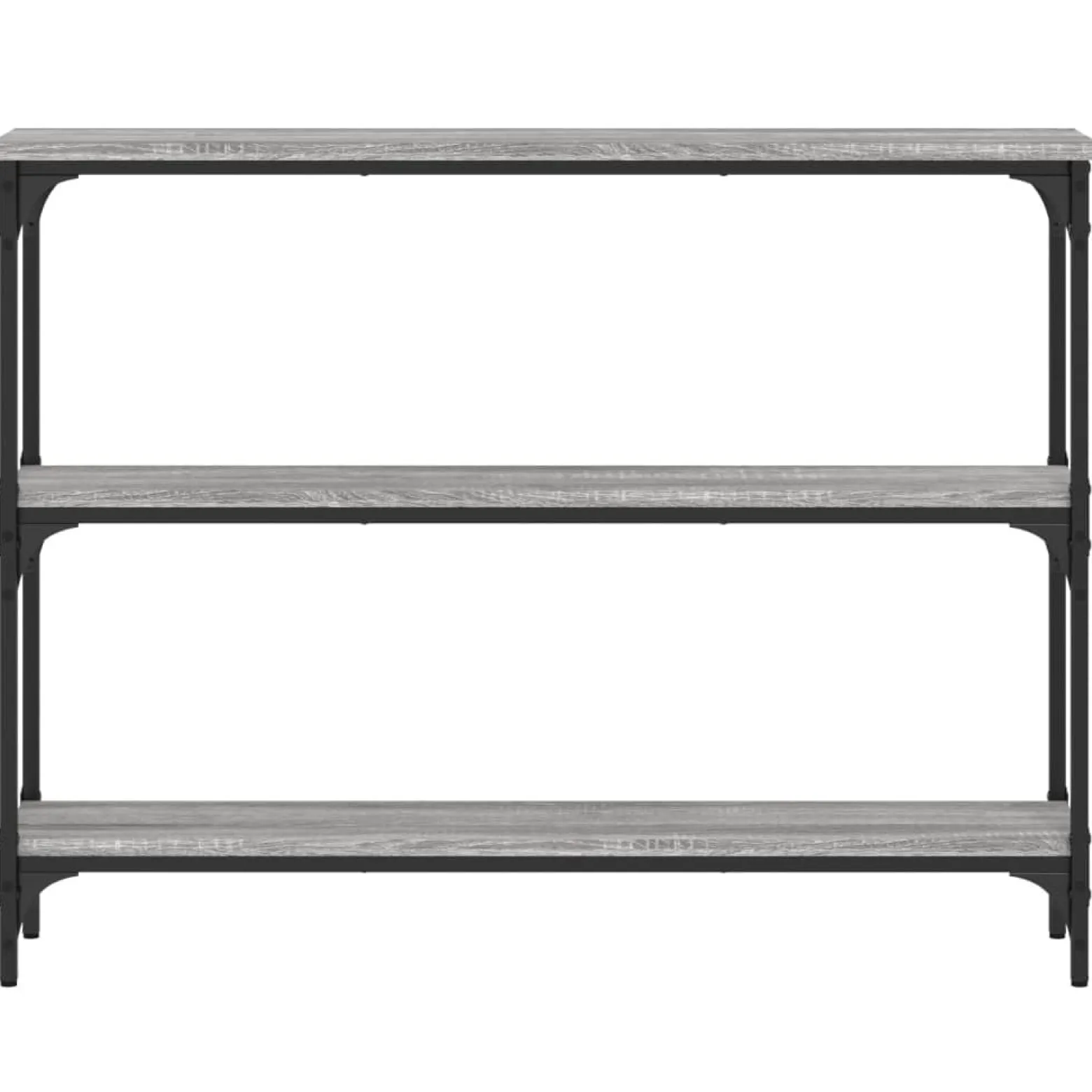 VidaXL Szary 100 x 22.5 x 75 cm Materiał drewnopochodny