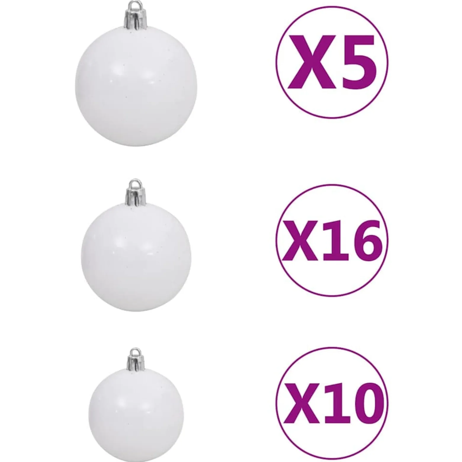 VidaXL sztuczna choinka Zielony 240 cm
