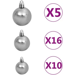 VidaXL sztuczna choinka Zielony 240 cm