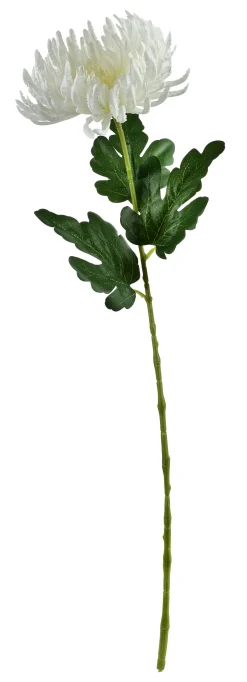 VIRIDIS Kwiat sztuczny Chryzantema gałązka 70cm