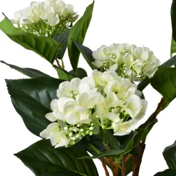 VIRIDIS Kwiat sztuczny Hortensja 80cm 5 kwiatków