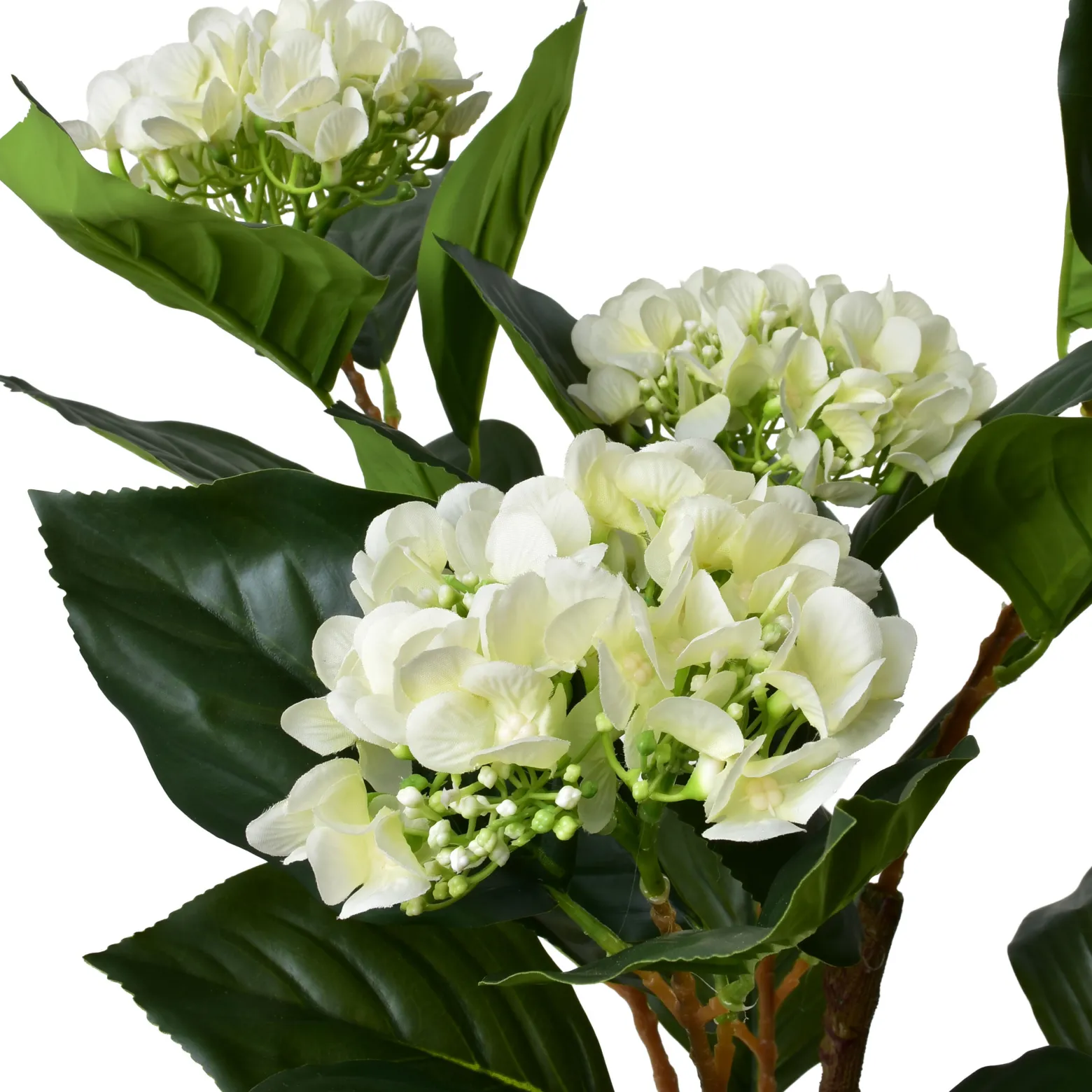 VIRIDIS Kwiat sztuczny Hortensja 80cm 5 kwiatków