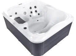 Wanna ogrodowa SPA hydromasaż 4-osobowa biała