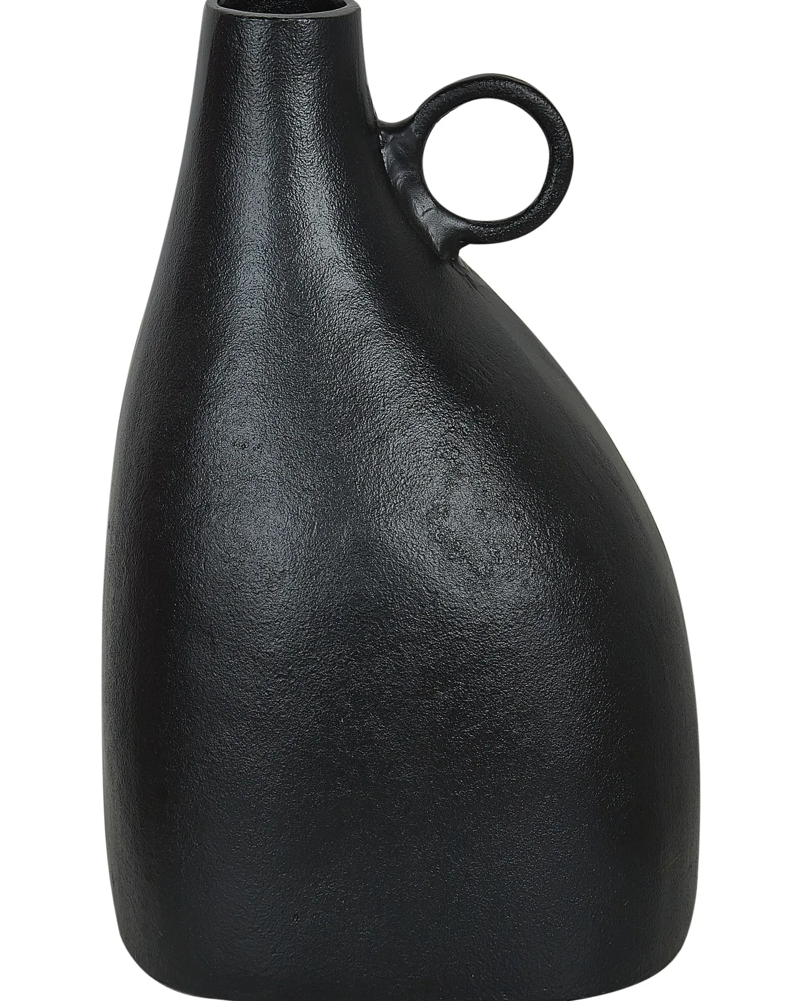 Wazon dekoracyjny aluminium 36 cm czarny