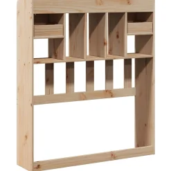 Wezgłowie Brąz 75 cm Drewno sosnowe vidaXL