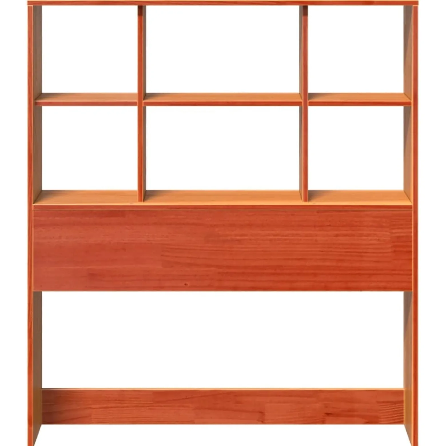 Wezgłowie Brąz 75 cm Drewno vidaXL