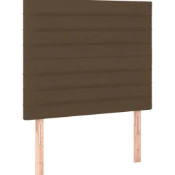 Wezgłowie Brąz 100 cm Tkanina Wysoki vidaXL