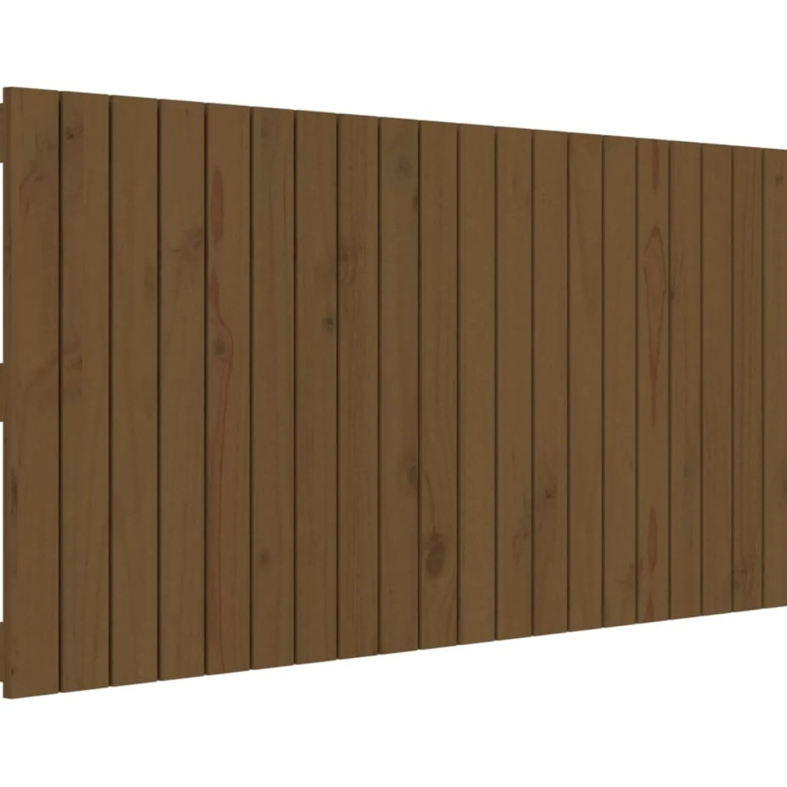 Wezgłowie łóżka Brąz 127.5 x 60 cm Pine Wood vidaXL