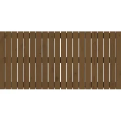 Wezgłowie łóżka Brąz 127.5 x 60 cm Pine Wood vidaXL