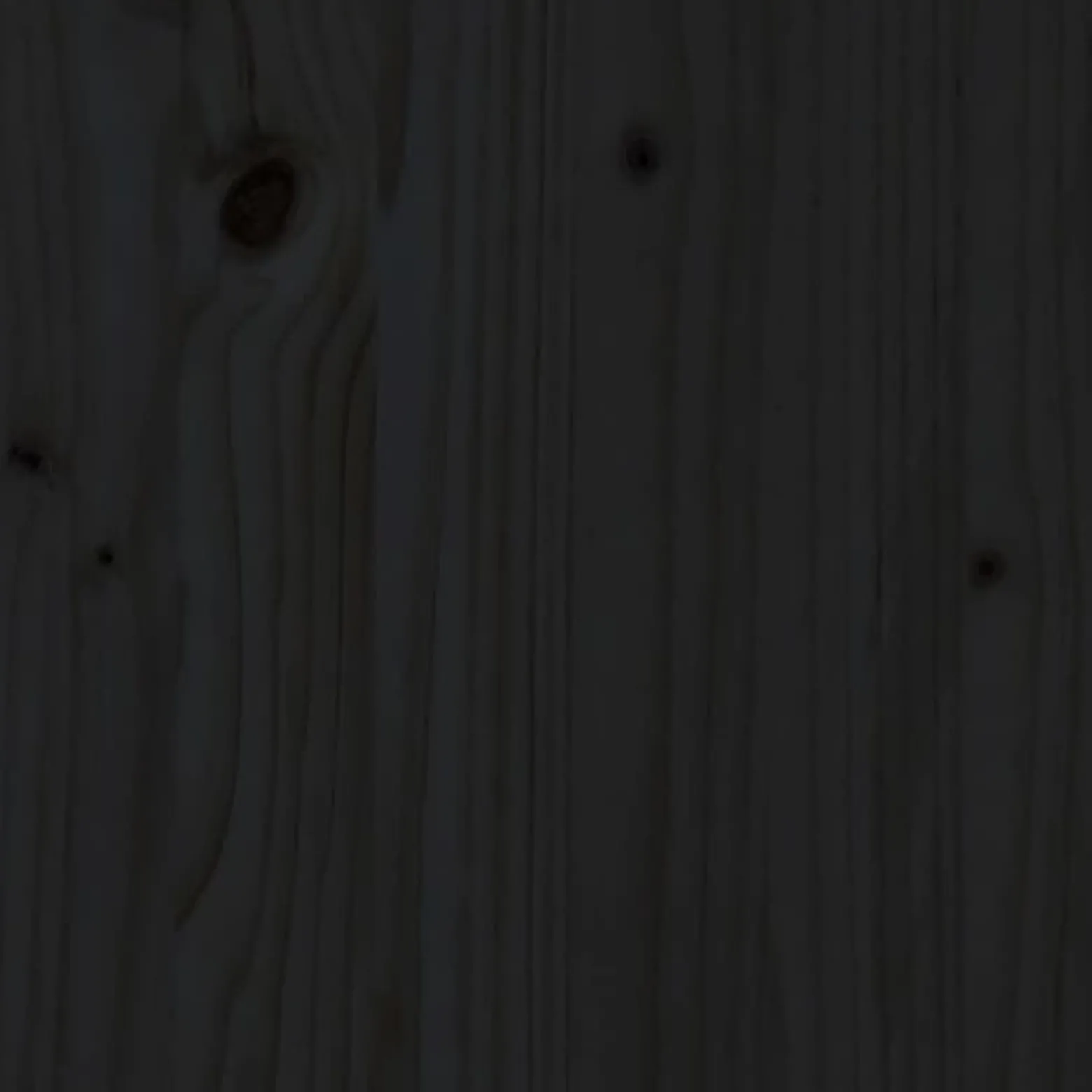 Wezgłowie łóżka Czarny 81 x 100 cm Pine Wood vidaXL