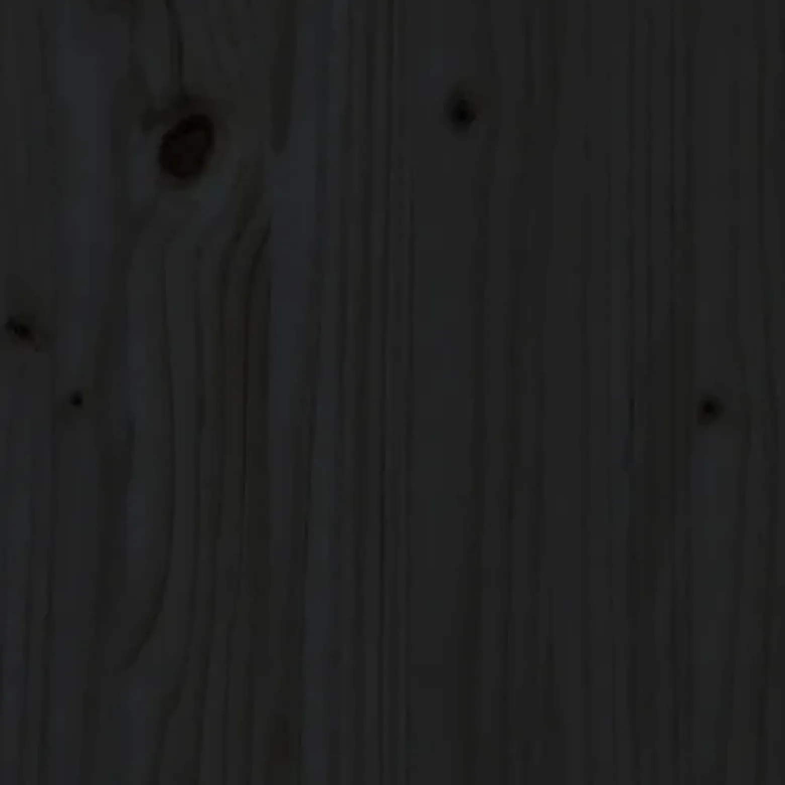 Wezgłowie łóżka Czarny 126 x 63 cm Pine Wood vidaXL