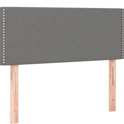 Wezgłowie Szary 90 x 5 x 78/88 cm Tkanina vidaXL