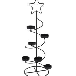 Świecznik metalowy SPIRALE 50 cm