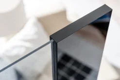 Witryna Szklana Regał Salon Dąb Wotan z Półkami LED 192x60