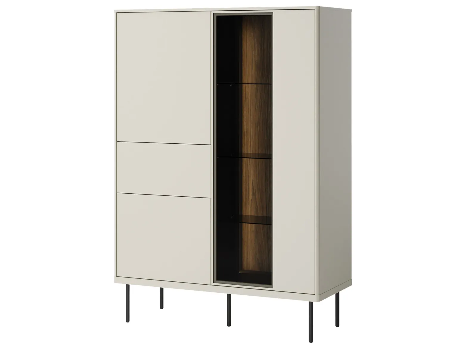 Witryna do salonu 2D1S1W Epiro EP-02
