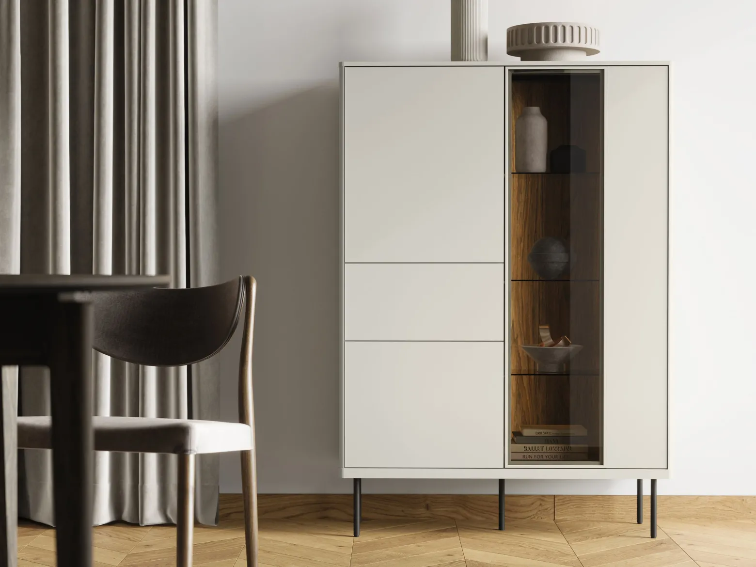 Witryna do salonu 2D1S1W Epiro EP-02