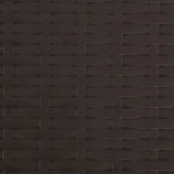2x Krzesło Ogrodowe Metalowe Brązowe Składane Na Taras Balkon Ogród