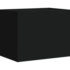 2x Szafka Nocna Stolik Czarna z Szufladą Wisząca Do Sypialni 45x30x35 cm