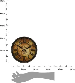 Zegar ścienny z rzymskimi cyframi, Ø 21 cm