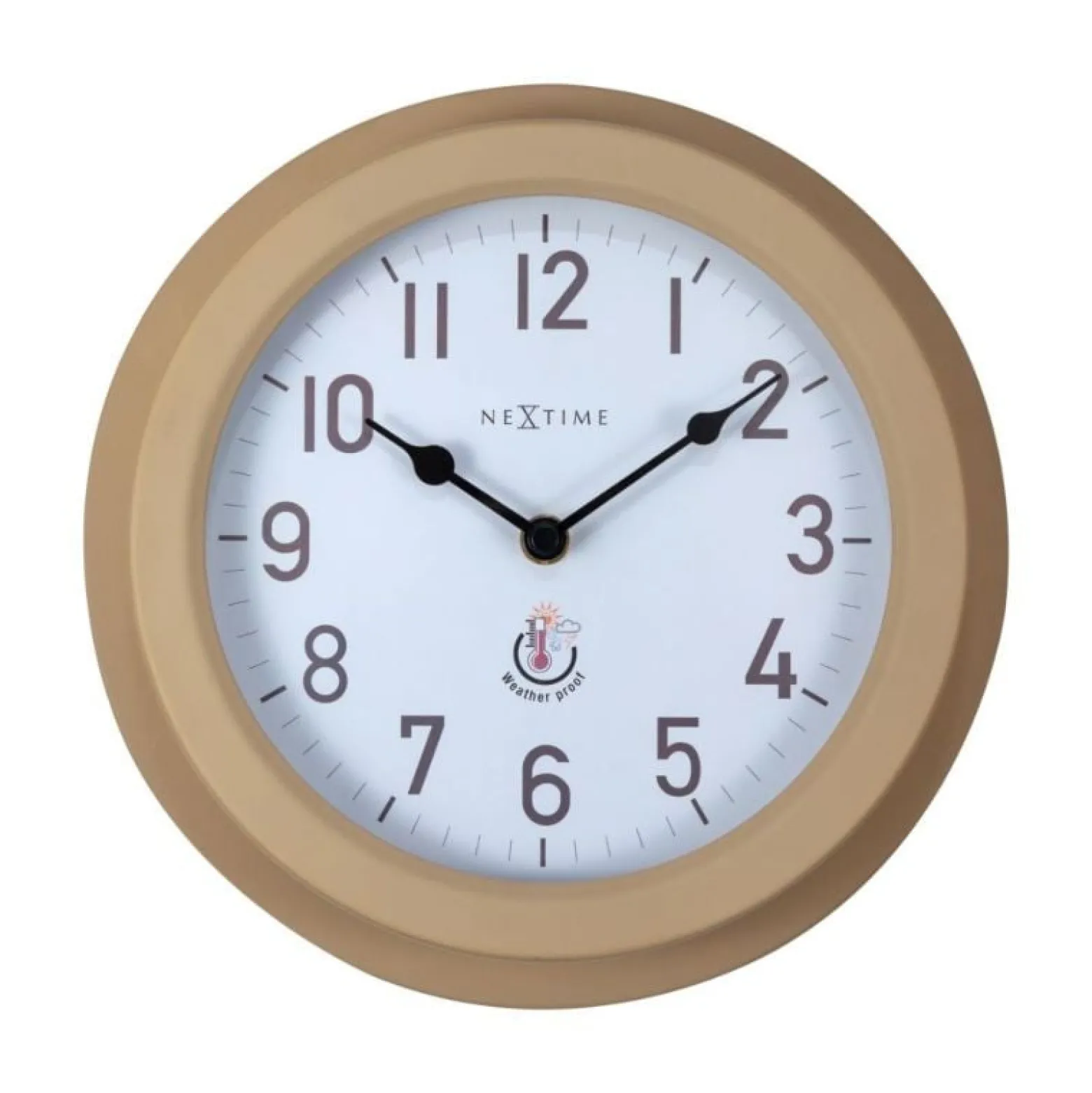 Zegar Nextime Ogrodowy 4301 Br 'Poppy'