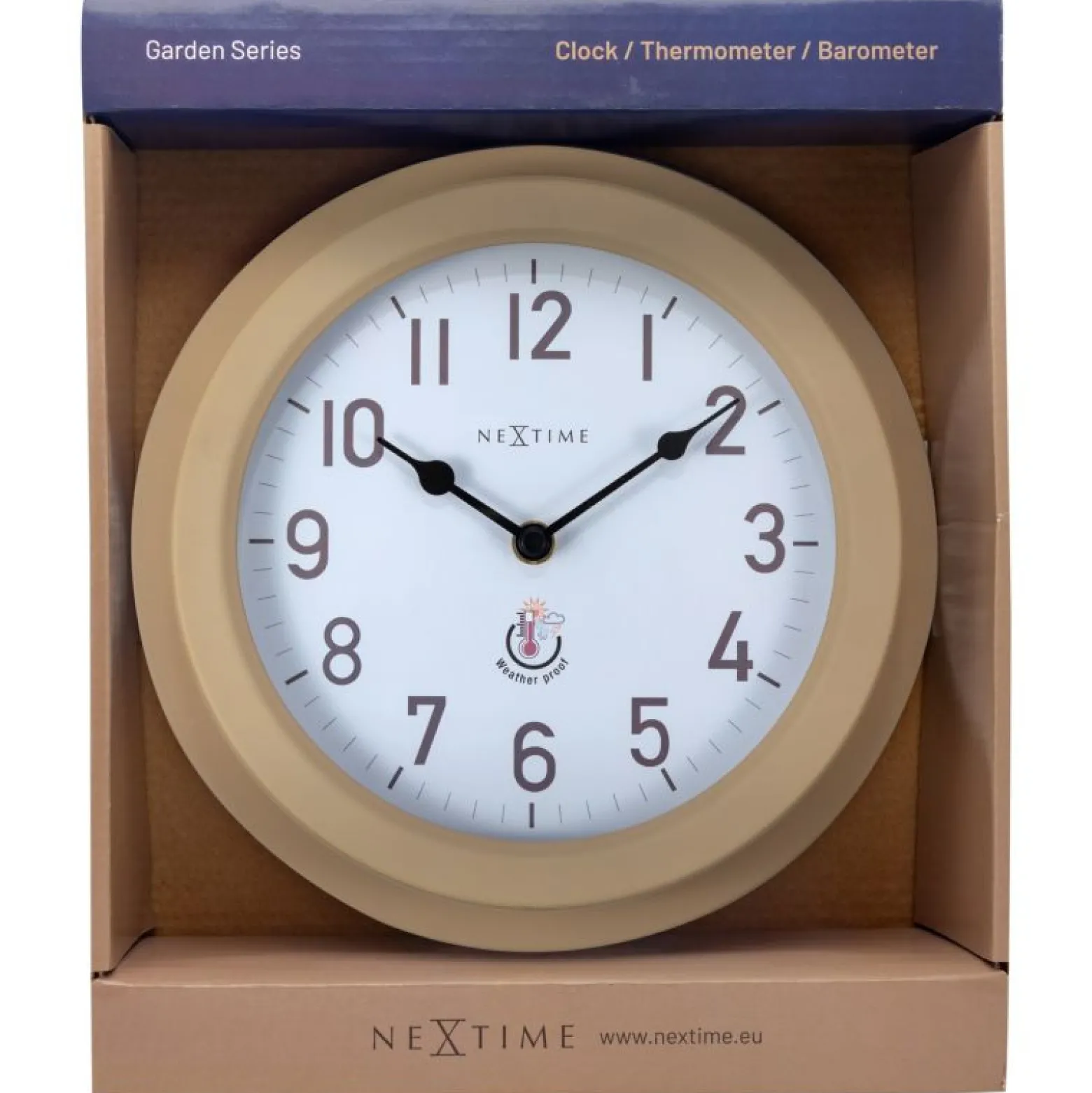 Zegar Nextime Ogrodowy 4301 Br 'Poppy'