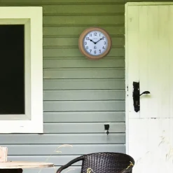 Zegar Nextime Ogrodowy 4301 Br 'Poppy'