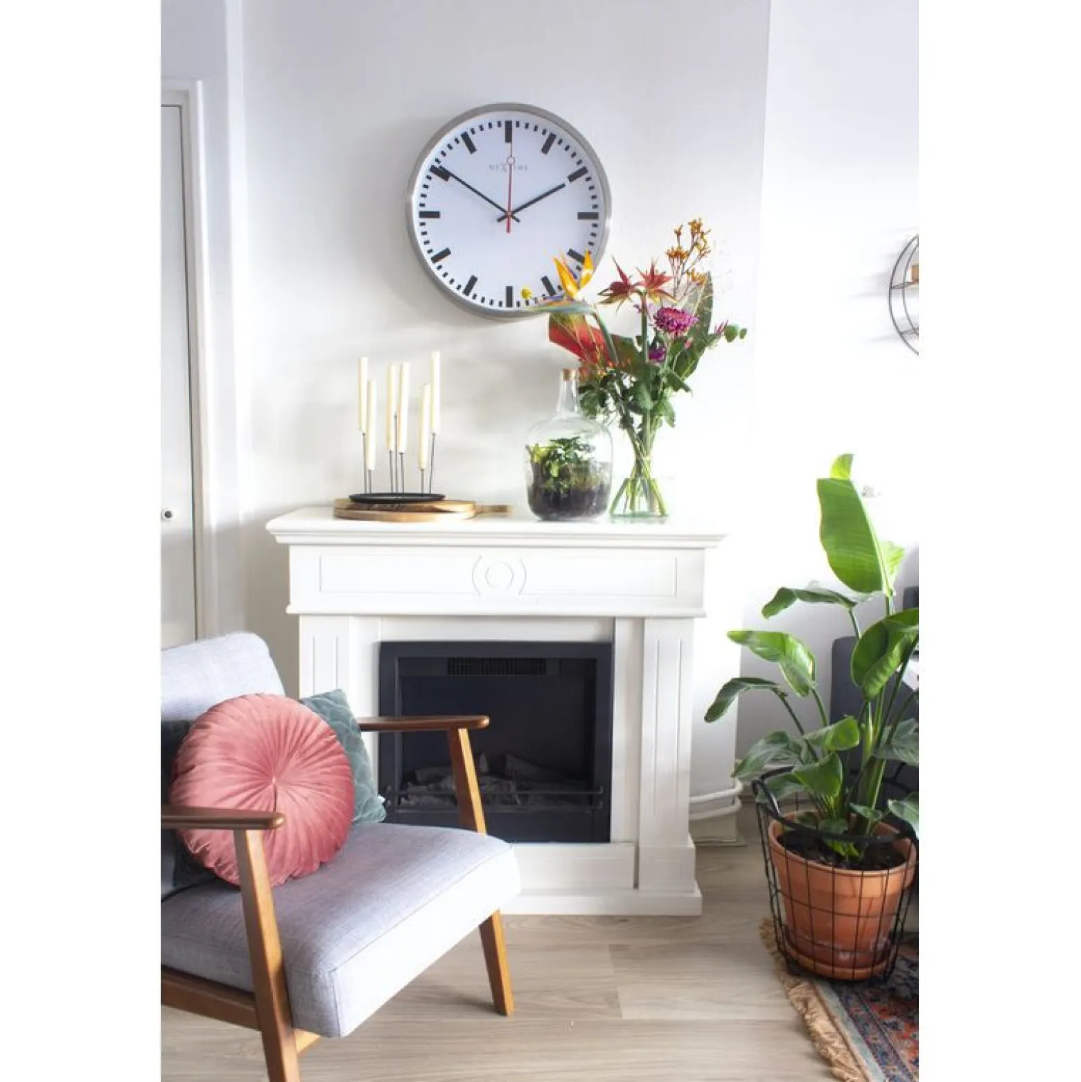 Zegar Nextime 3127 St 'Super Station Number'