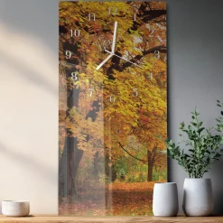 Zegar ozdobny 30x60 Drzewo ozdobny ścienny