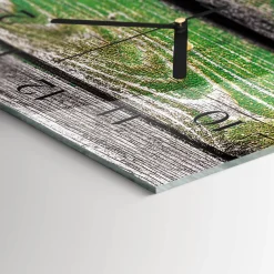 Zegar premium 30x60 Deski Drewniane dekoracyjny na ścianę