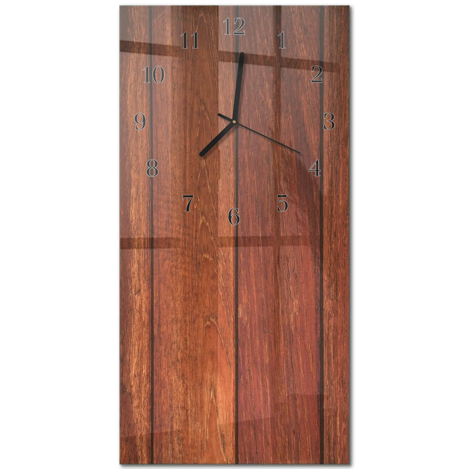 Zegar premium 30x60 Drewno dekoracyjny do salonu