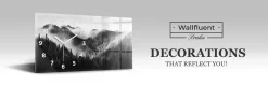 Zegar ze szkła ścienny Natura zwierzęcia fi30