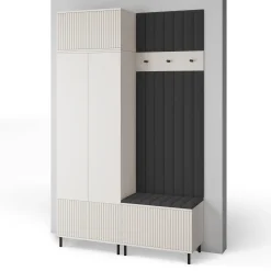 Zestaw z szafką na buty Ritmo wersja 4 panele Trinity 16 Cashmere