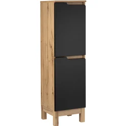 Zestaw Łazienkowy 60cm Alma Dąb Wotan / Czarny 1