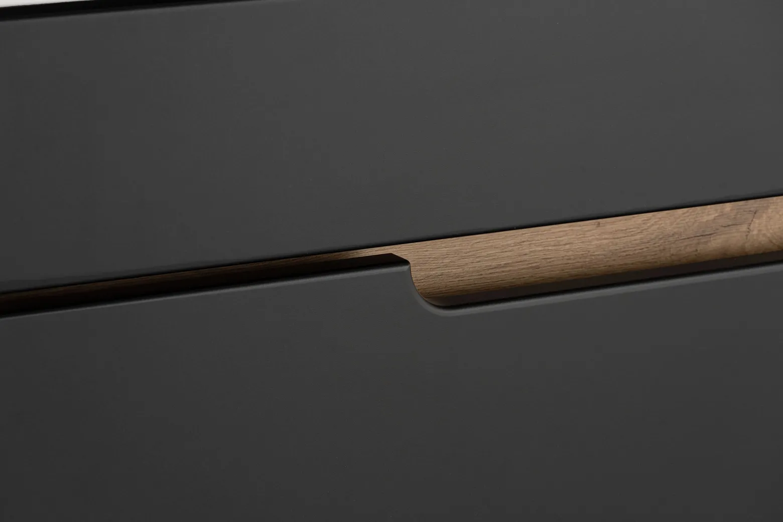 Zestaw Łazienkowy 60cm Alma Dąb Wotan / Czarny 1