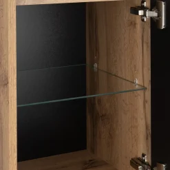 Zestaw Łazienkowy 60cm Alma Dąb Wotan / Czarny Mat 5